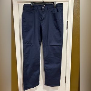 Dockers navy straight fit pants